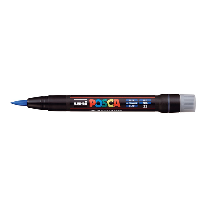 POSCA PCF-350 BRUSH BLUE