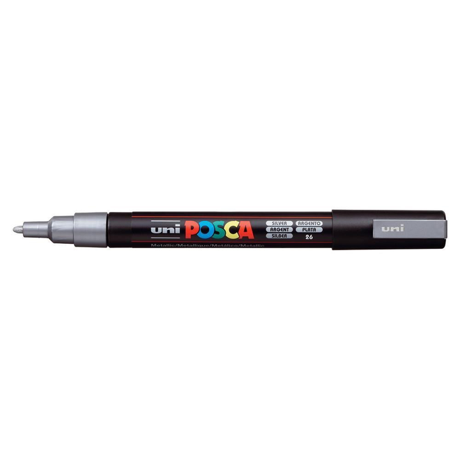 Posca Pc-3M Fine Silver