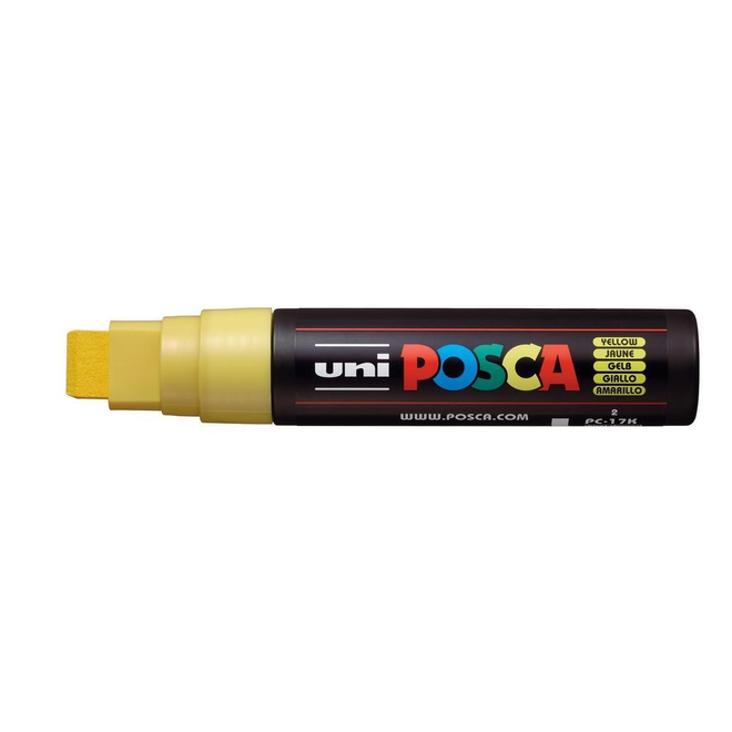 Posca Pc-17K Extra Broad Yellow