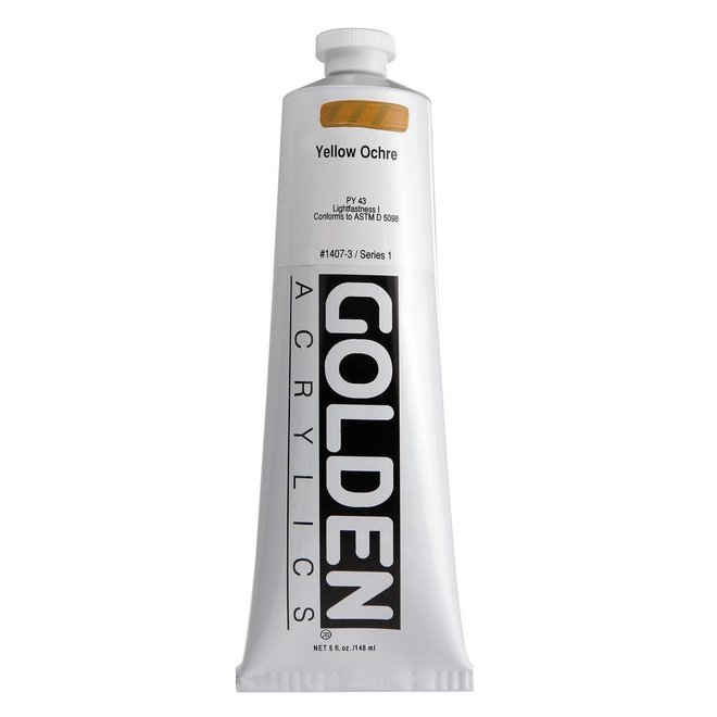 Golden 5Oz Yellow Ochre Heavy Body Series 1