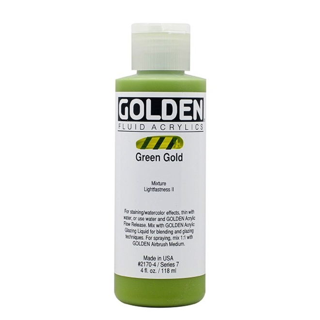 Golden 4oz Fluid Green Gold Series 7