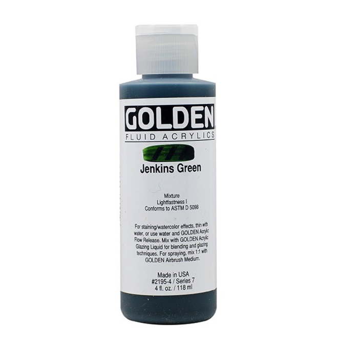 Golden 4oz Fluid Jenkins Green Series 7