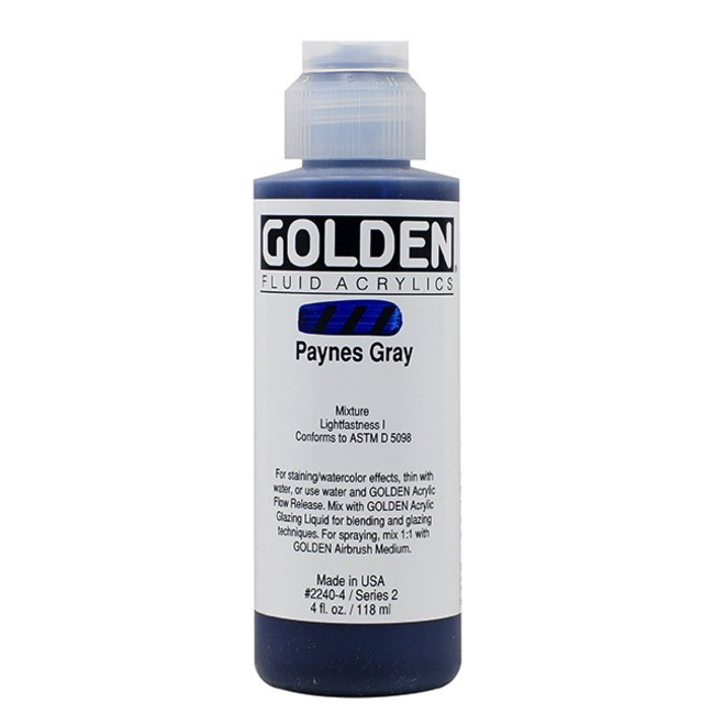 Golden 4Oz Fluid Paynes Gray Series 2