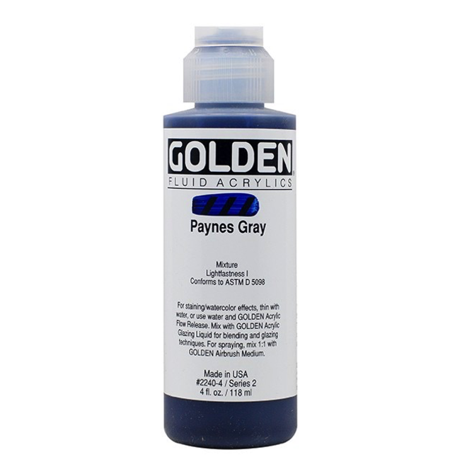 Golden 4oz Fluid Paynes Gray Series 2