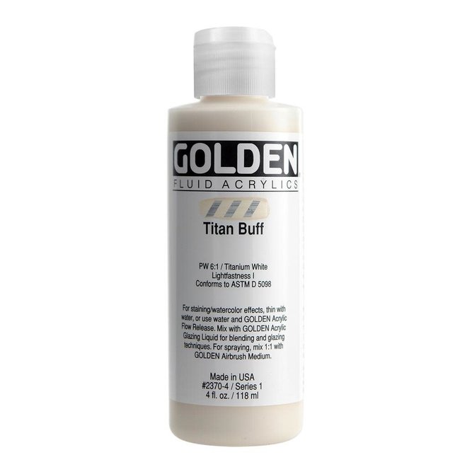 Golden 4oz Fluid Titan Buff Series 1