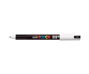 Posca Pc-1Mr Ultra Fine White Endeavours ThinkPlay
