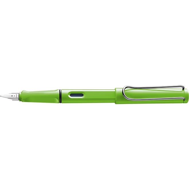 Lamy Safari Fountain Pen - Green Medium