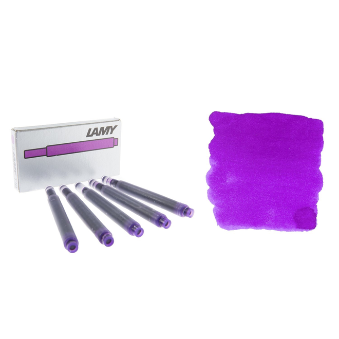 Lamy Ink Cartridge Violet 5 Per Pack