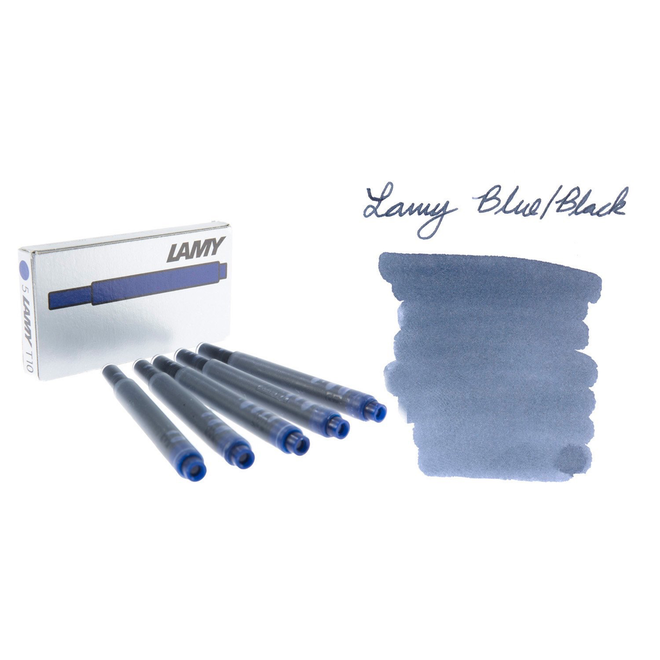 Lamy Ink Cartridge Blue Black 5 Per Pack