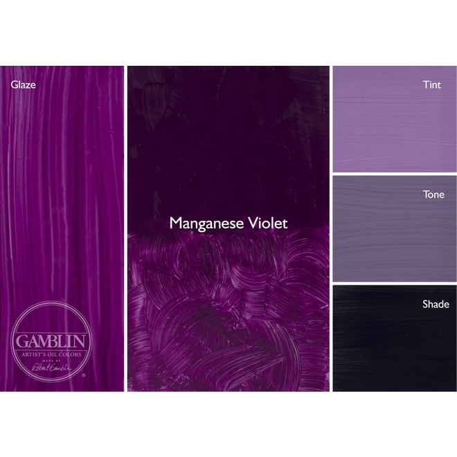 Gamblin Artist'S Oil Colors 37Ml Manganese Violet