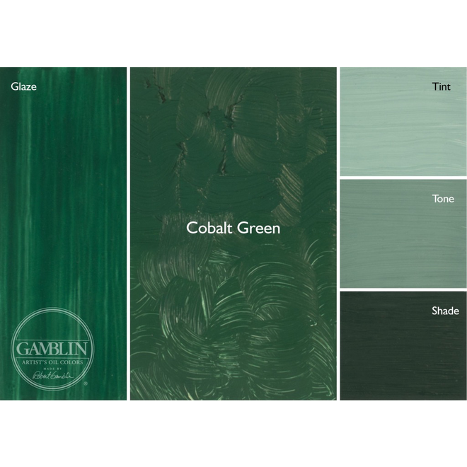 Gamblin Artist'S Oil Colors 37Ml Cobalt Green