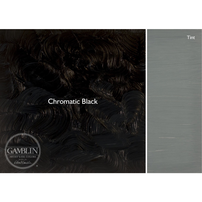 Gamblin Artist'S Oil Colors 37Ml Chromatic Black