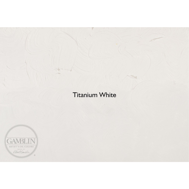 Gamblin Artist'S Oil Colors 37Ml Titanium White