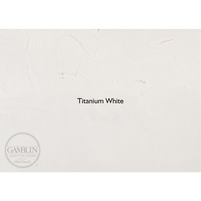 Gamblin Artist'S Oil Colors 37Ml Titanium White