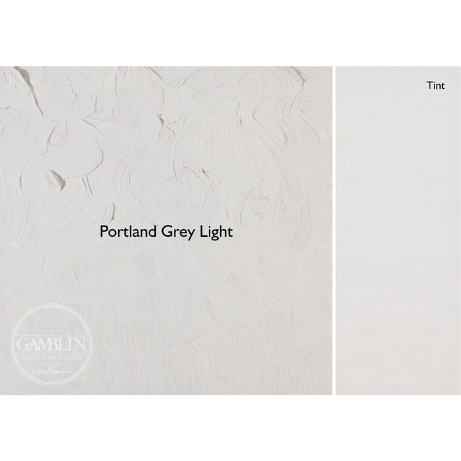 Gamblin Artist'S Oil Colors 37Ml Portland Grey Light