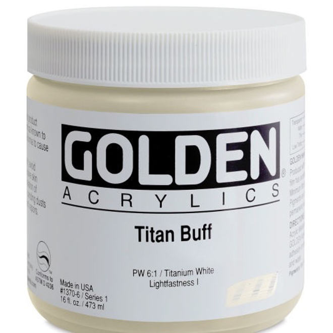 Golden 16Oz Titan Buff Heavy Body Series 1