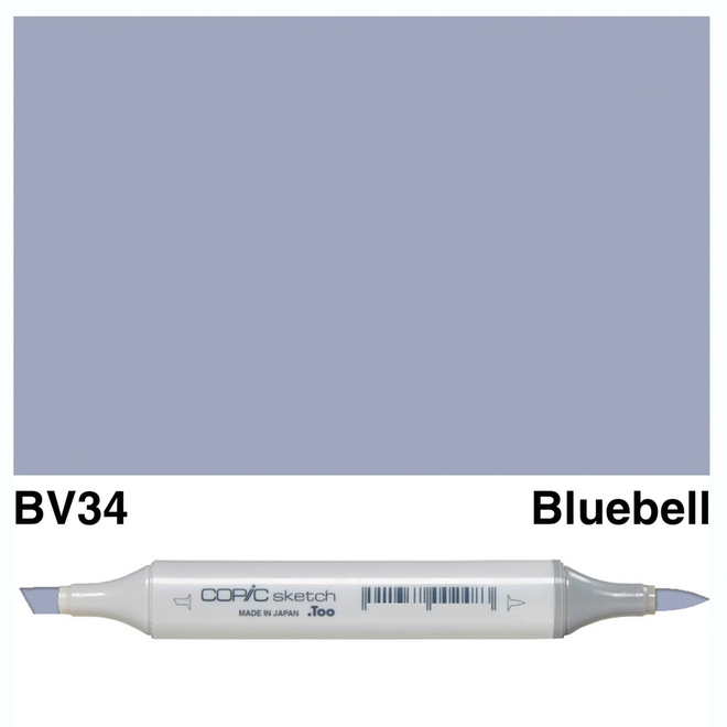 Copic Sketch Bv34 Bluebell