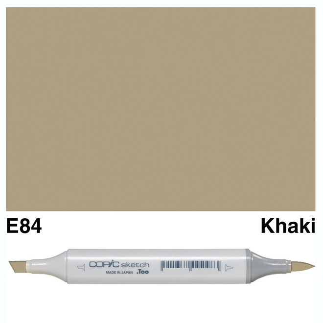 Copic Sketch Marker E84 Khaki
