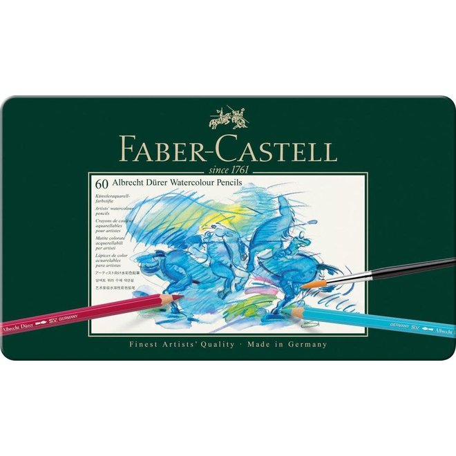 Faber Castell Durer Watercolor Pencil Set 60Pk