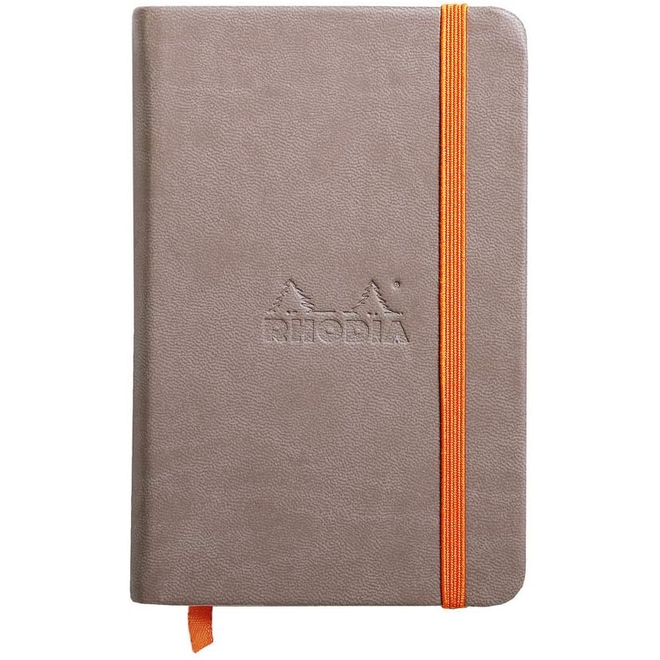 Rhodia Rhodiarama Notebook 3.5x5.5 TAUPE Blank