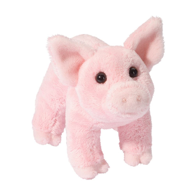 Douglas Cuddle Toy Plush Buttons Pig