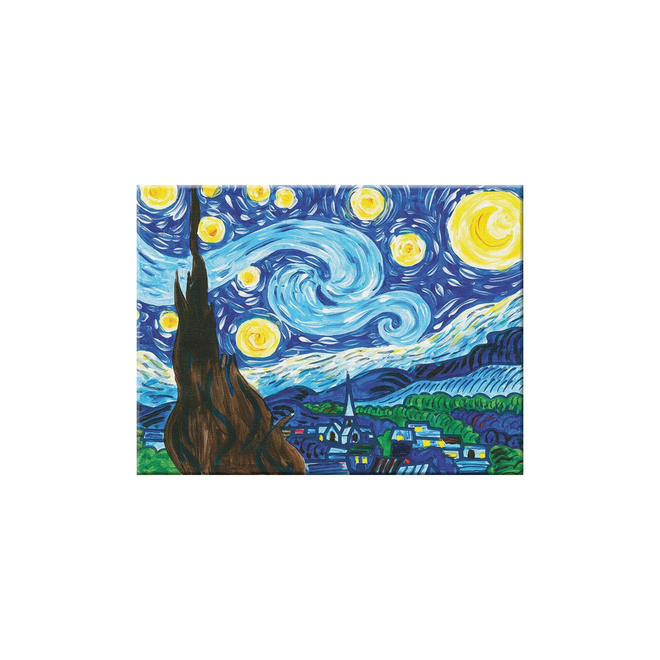 Faber Castell Paint By Number Museum Series: Starry Night