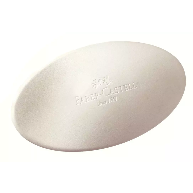 Faber Castell Kosmo Oval Eraser White