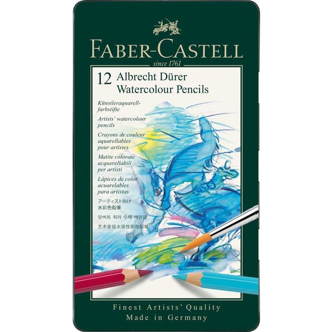 Faber Castell Durer Watercolor Pencil Set 12Pk