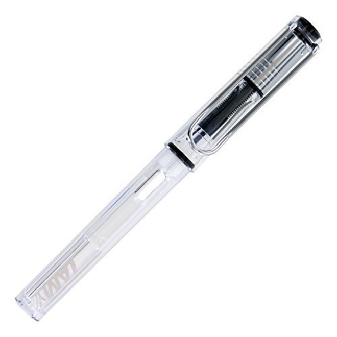 Lamy Safari Fountain Pen - Clear Vista Medium