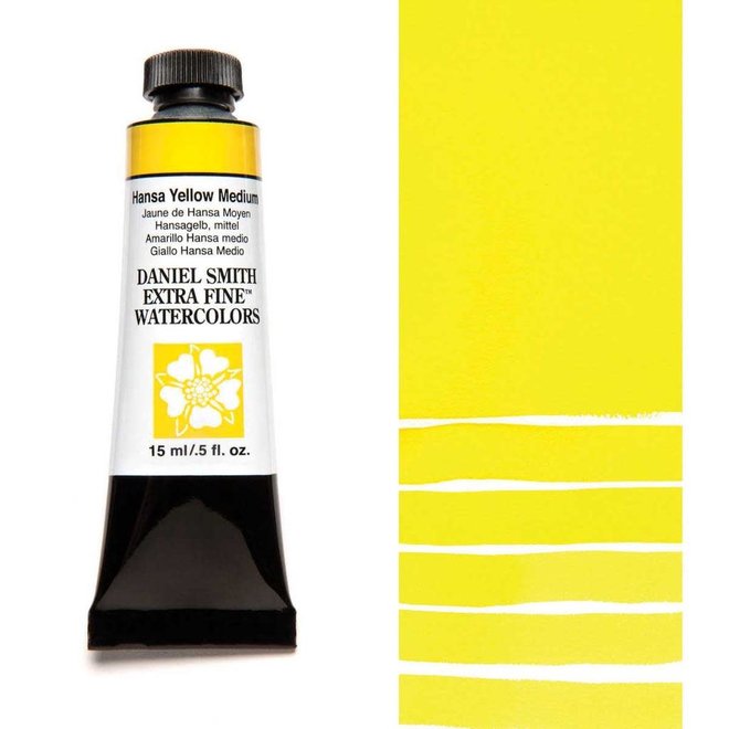Daniel Smith 15Ml Hansa Yellow Medium Extra Fine Watercolor