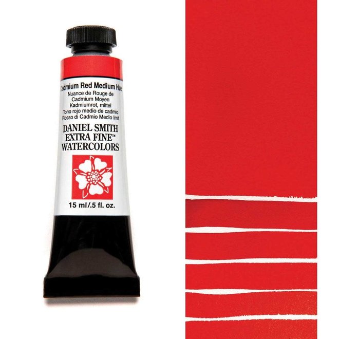 Daniel Smith 15ml Cadmium Red Medium Hue Extra Fine Watercolor