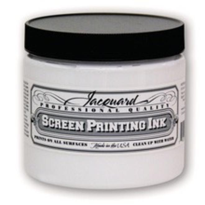 Jacquard Professional Screen Printing Ink 16Oz White