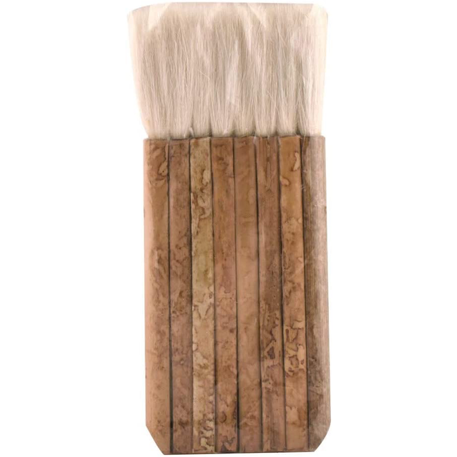 Yasutomo Hake Multihead Bamboo Brush with Sheep Hair Bristles 2.5”