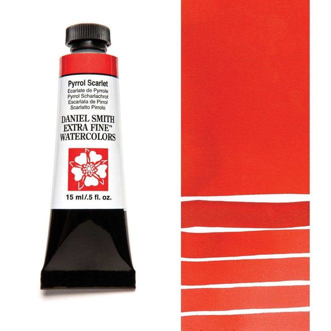 Daniel Smith 15Ml Pyrrol Scarlet Extra Fine Watercolor