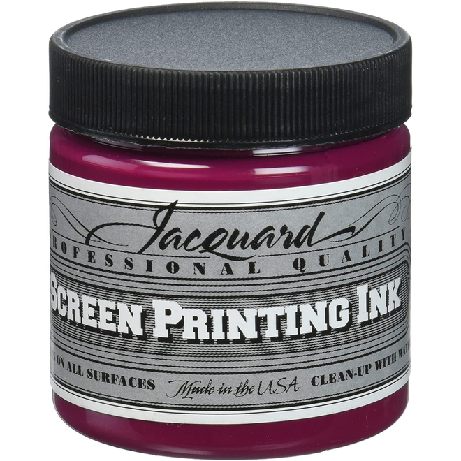 Jacquard Professional Screen Printing Ink 4Oz Magenta