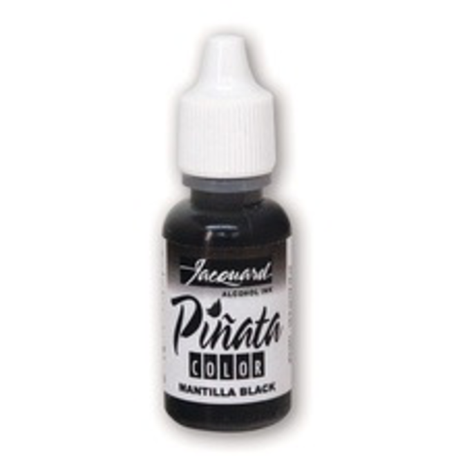 Jacquard Pinata Alcohol Ink 1/2oz / 15ml Mantilla Black