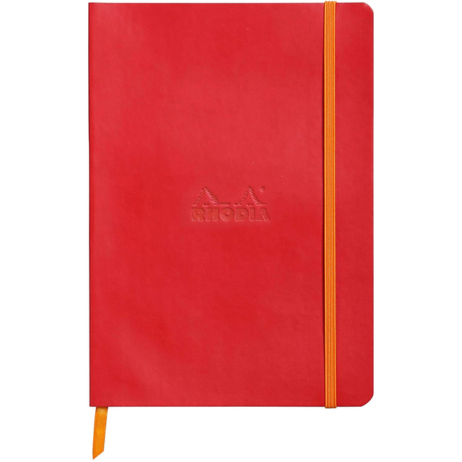 Rhodia Rhodiarama Notebook 5.5x8.3 PoppyDot Grid