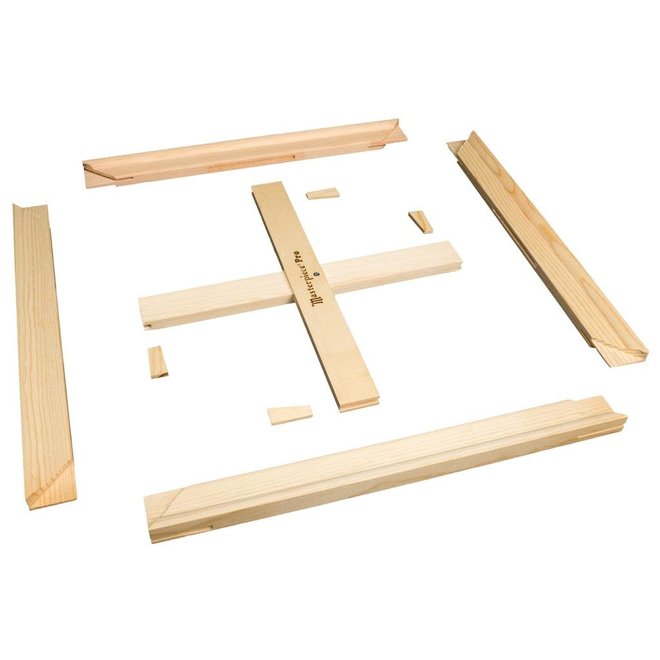 Masterpiece Stretcher Bar Pair & Cross Brace Kit: 10Â€
