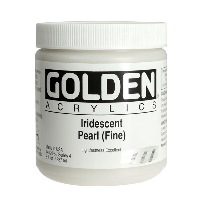 Golden 8Oz Iridescent Pearl (Fine) Heavy Body Series 4