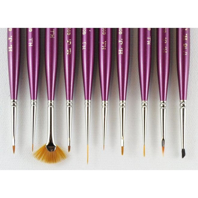 HJ MINIATURE GOLD SABLE BRUSH SPOTTER #20/0