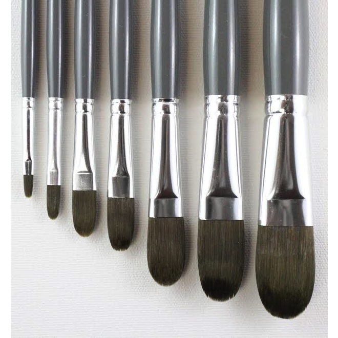 Hj Series 6400-Kf Brush Mightlon Filbert #2