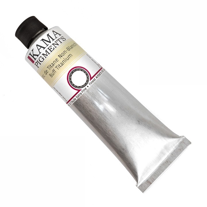 Kama Pigments Artist Oil 125Ml Buff Titanium