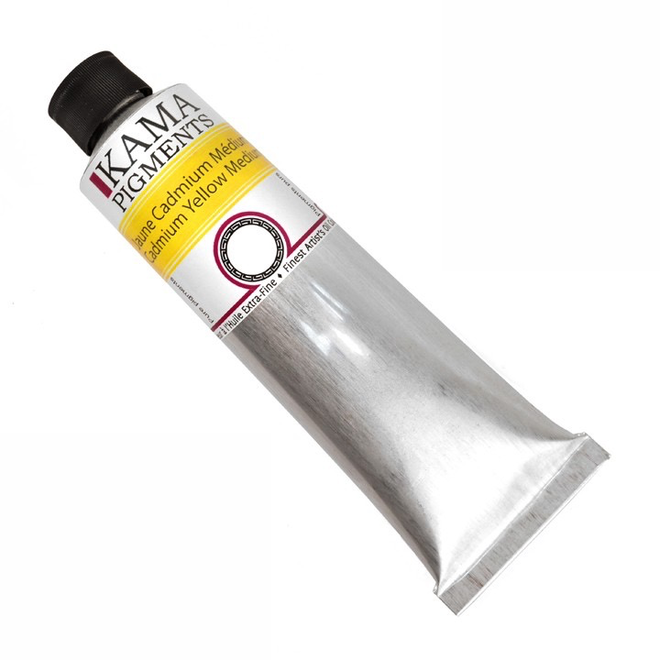 Kama Pigments Artist Oil 125Ml Cadmium Yellow Med.
