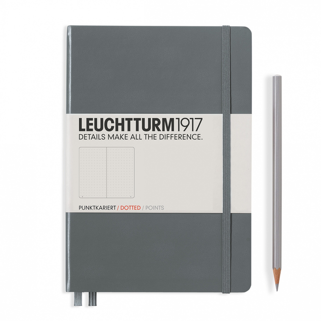 Leuchtturm1917 Notebook Medium Dotted Anthracite