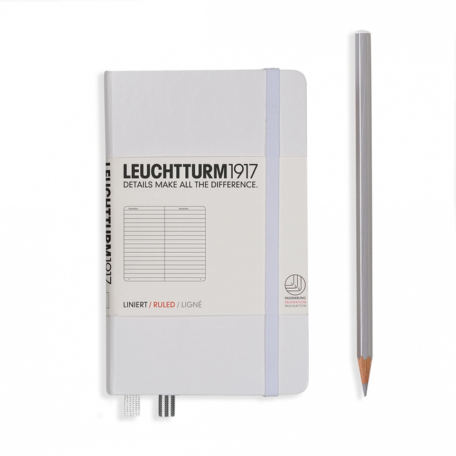 Leuchtturm1917 Notebook Pocket Ruled White