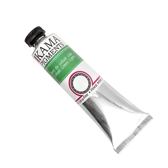 Kama Pigments Artist Oil 37Ml Cobalt Green Light Series 8