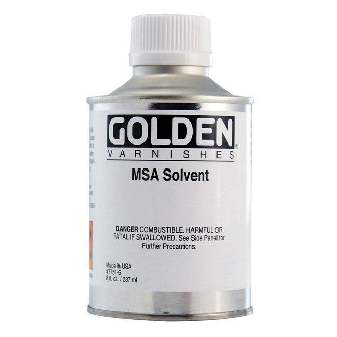 Golden Medium 8oz MSA Solvent