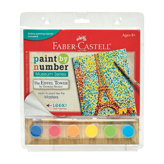 Faber Castell Paint By Number Museum Series: Eiffel Tower