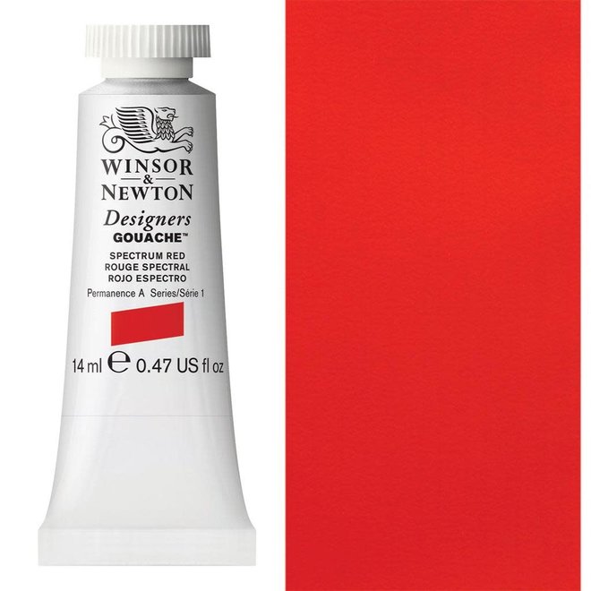 Winsor & Newton Designers Gouache 14ml Spectrum Red