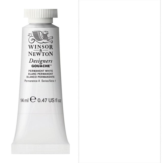 Winsor & Newton Designers Gouache 14Ml Permanent White